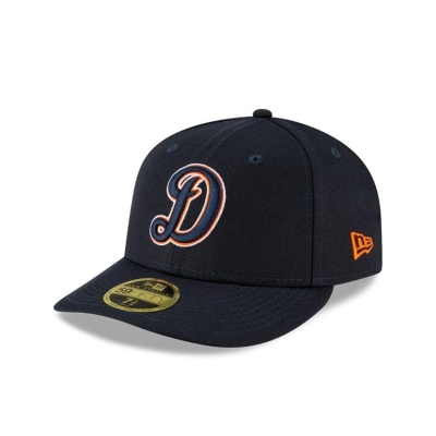 Sapca New Era Detroit Tigers MLB Ligature Low Profile 59FIFTY Fitted - Albastri